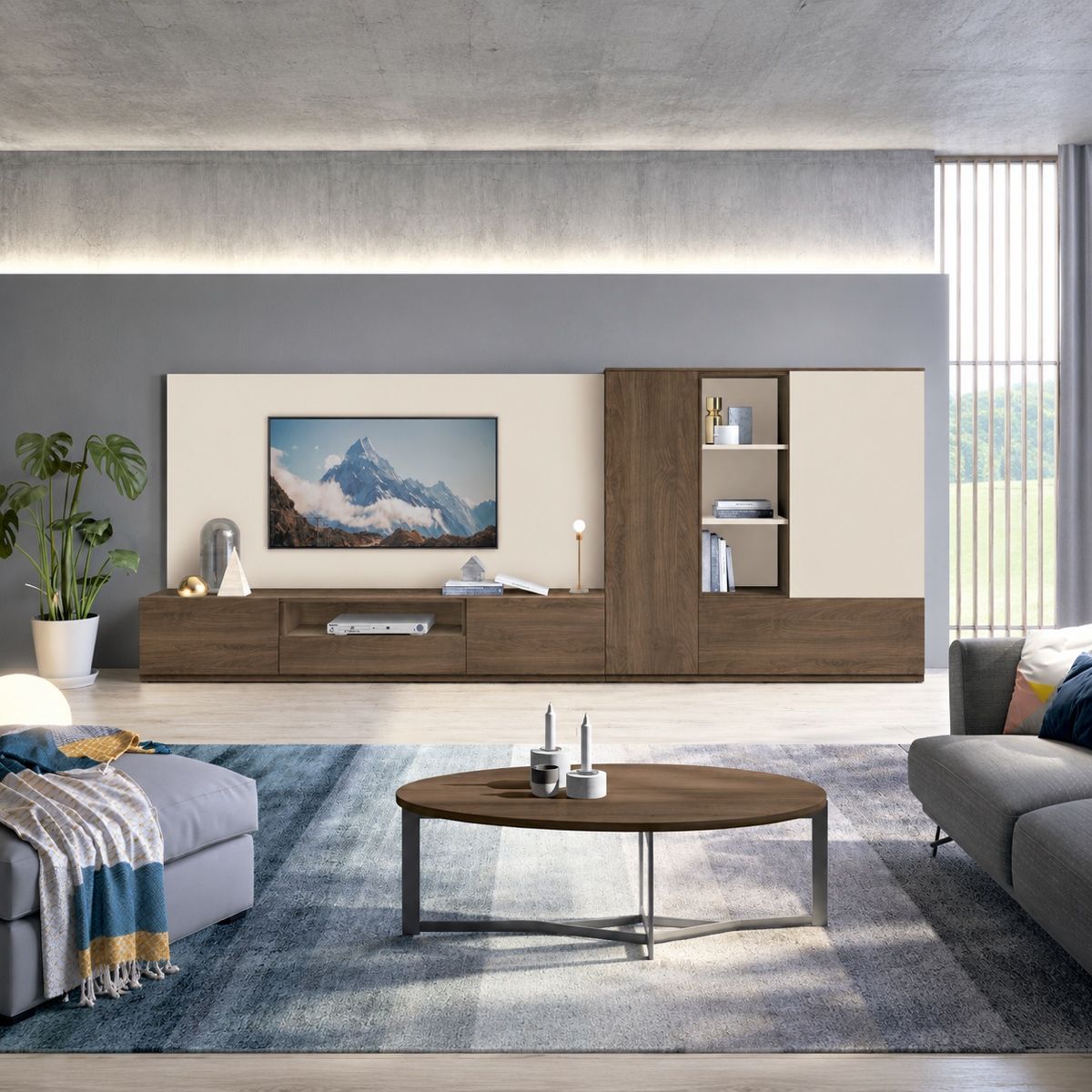 Wall Unit Composition 7250
