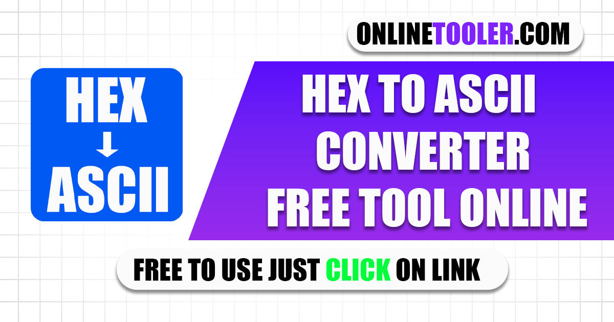 Hex to ASCII Converter – Instantly Decode Hex Codes Online 🧩💻