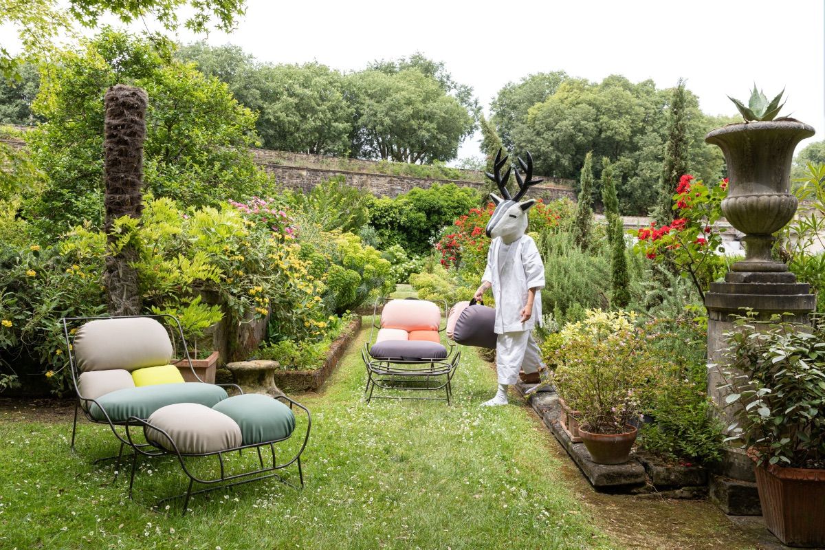 Plasma, a digital design armchair by Poltronova Inspire by Mohd