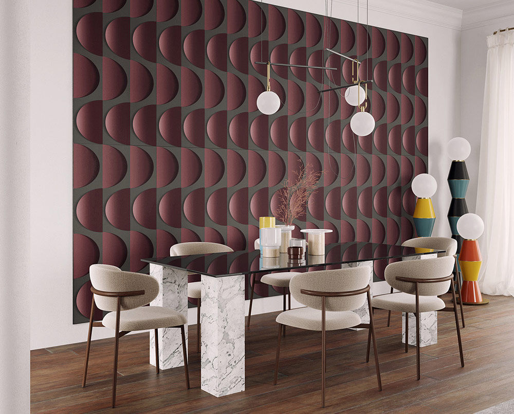 The harmony of wall coverings Inspire by Mohd