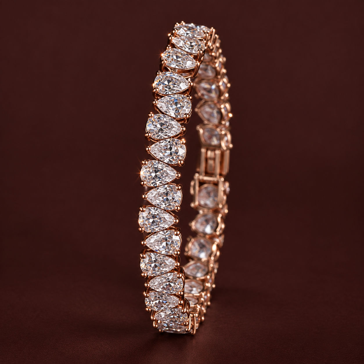 Seraphine moissanite bracelet