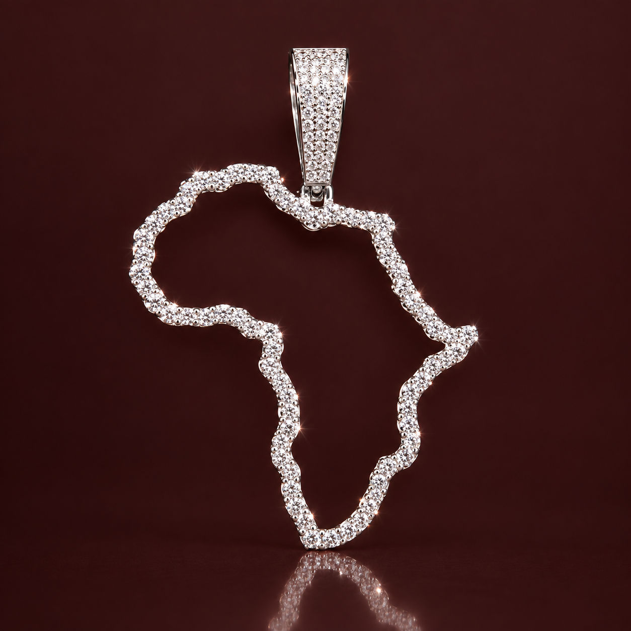 Jabari moissanite pendant