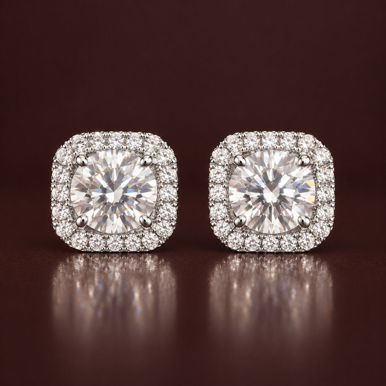 Lumina moissanite earrings