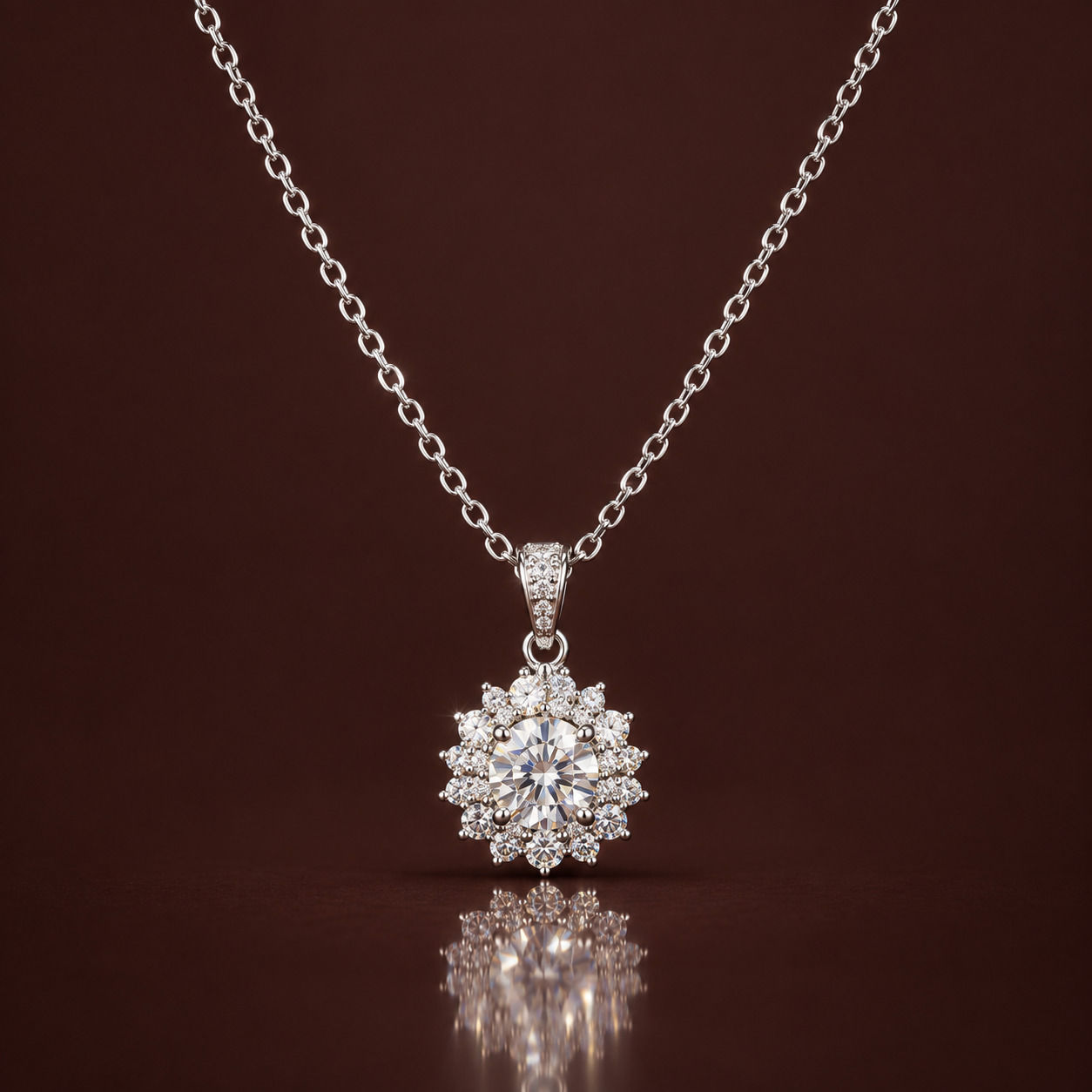 Liora moissanite necklace
