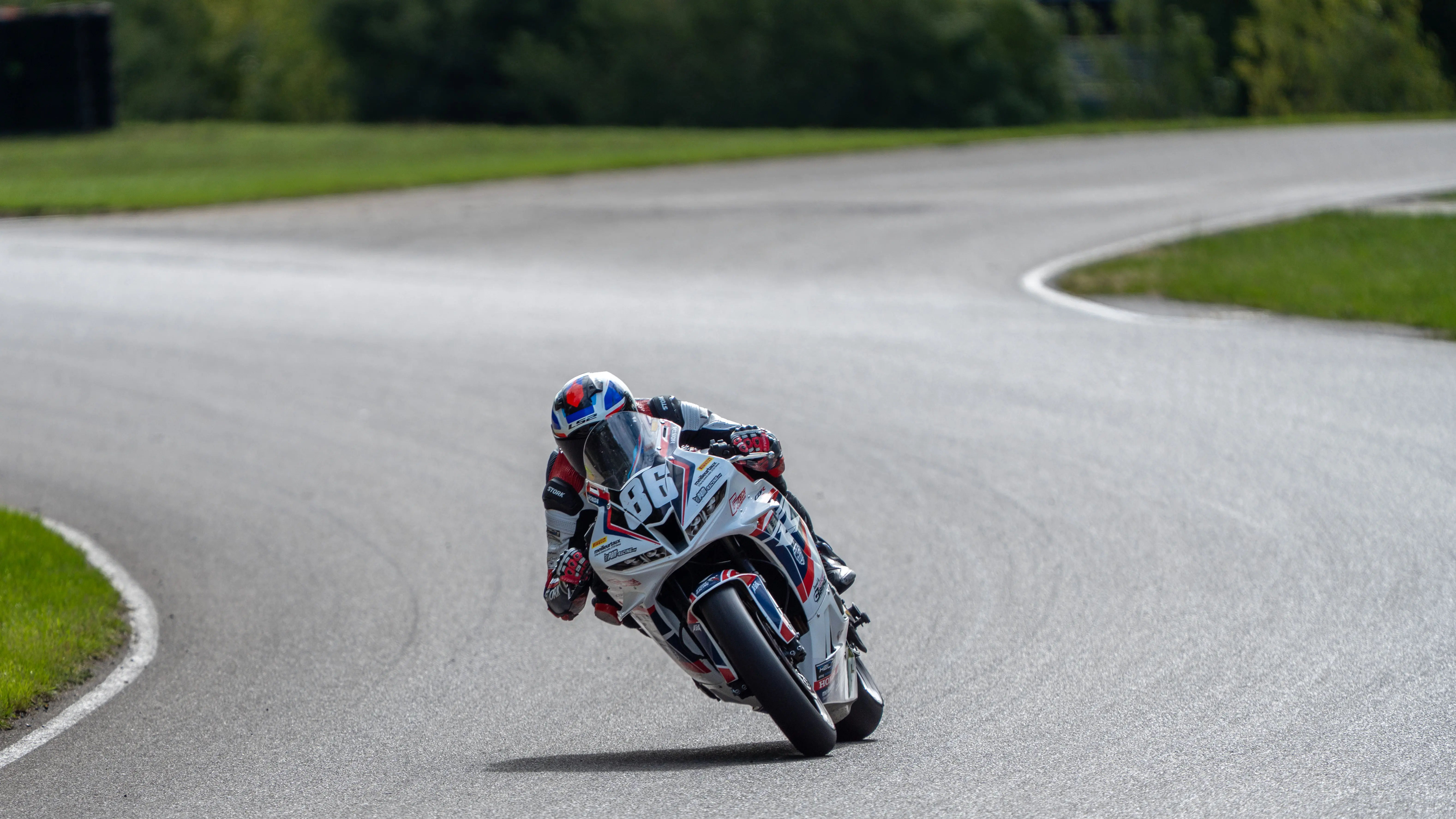 FSBK — Anneau du Rhin, action piste