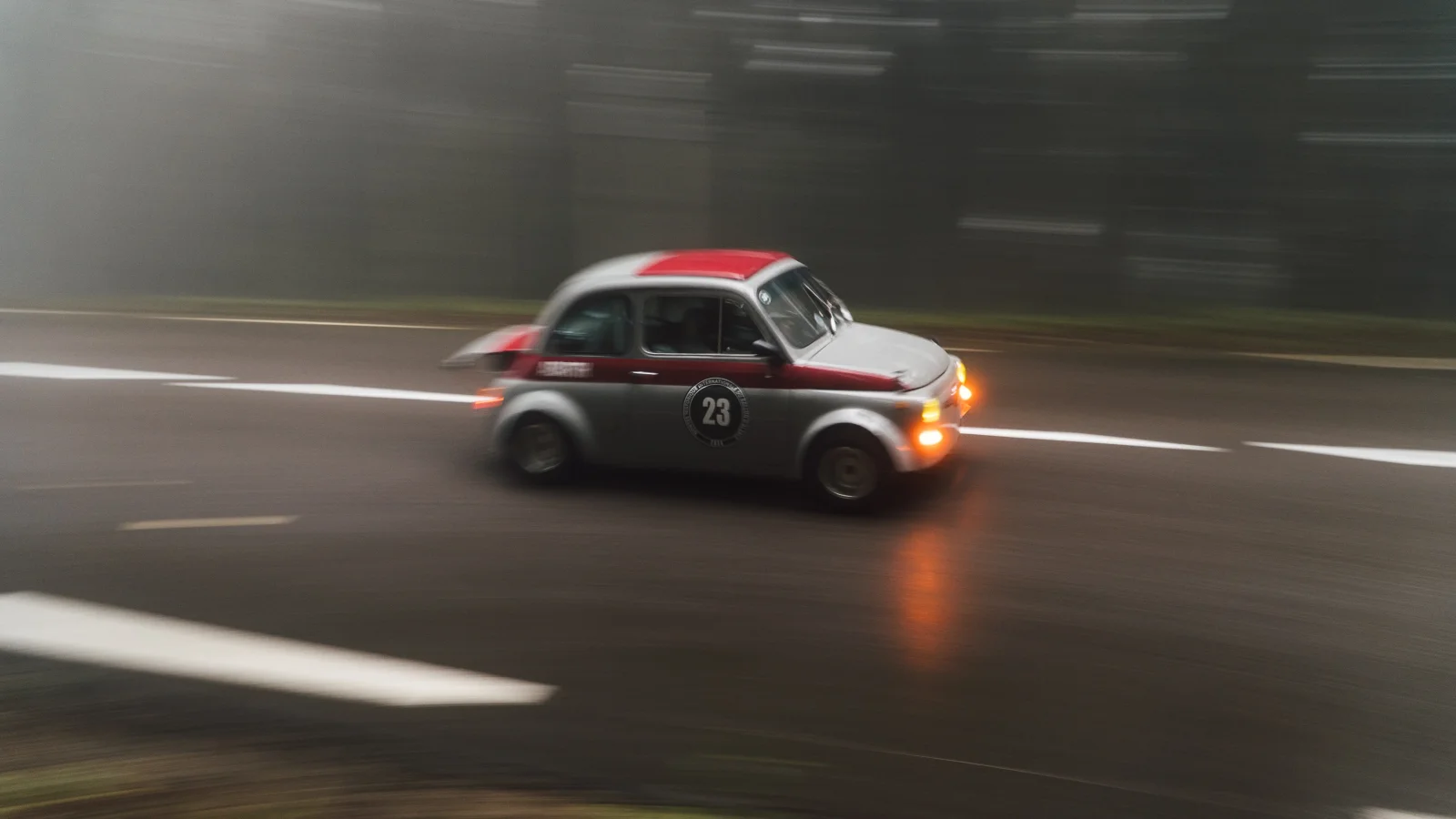 Fiat 500 Abarth - Rally historique Ballon d'Alsace