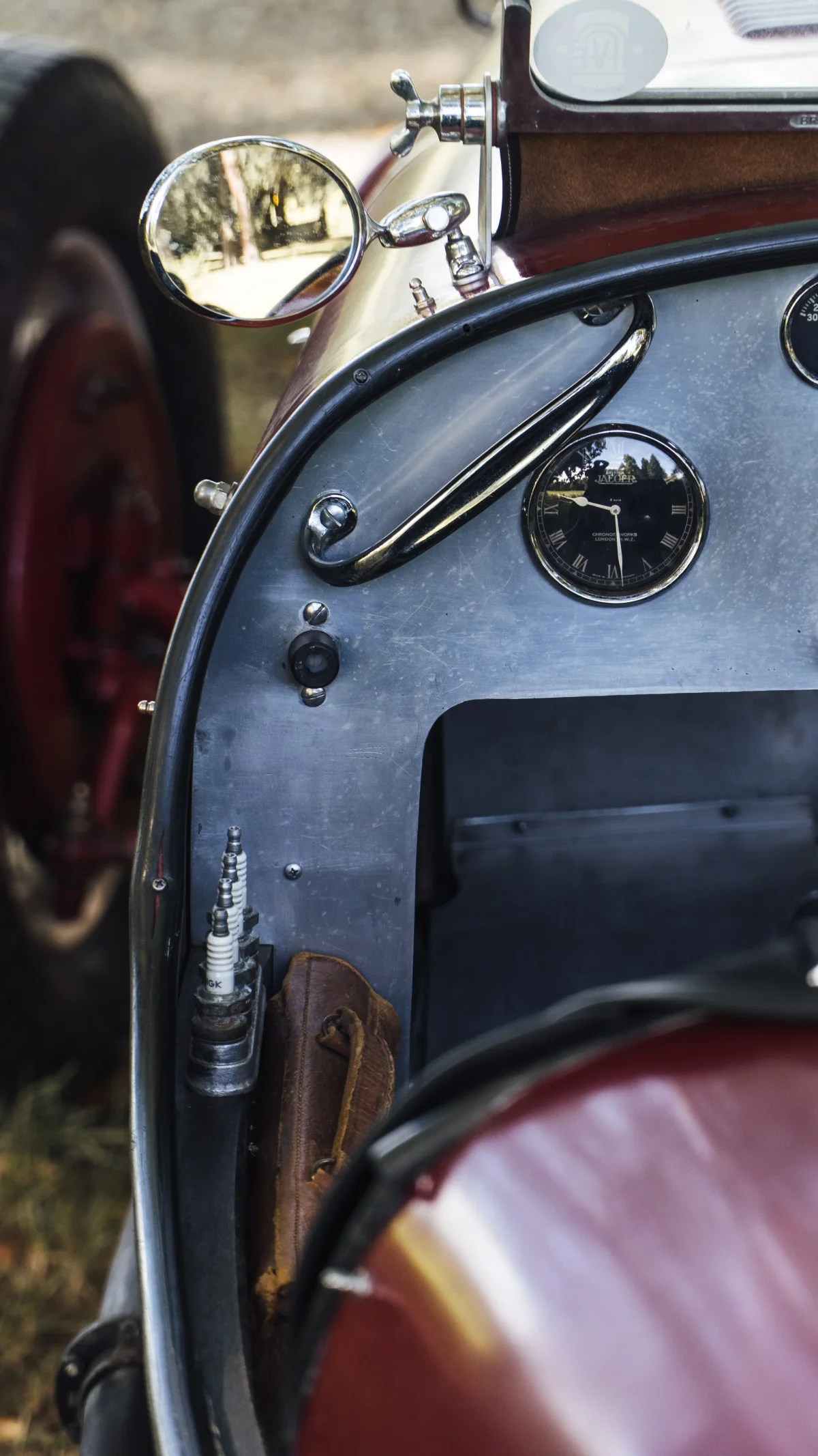 Bugatti Clock Detail