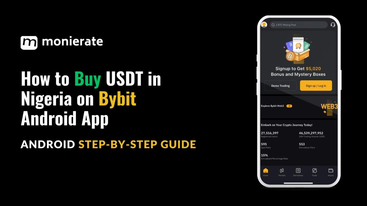 How to Buy USDT in Nigeria on Bybit on Android App