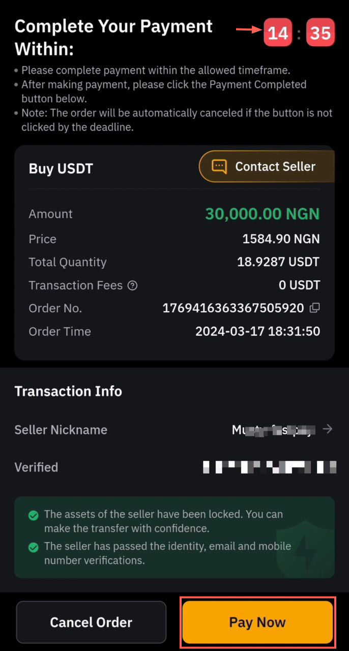 Bybit Android App - Steps to Buy USDT in Nigeria