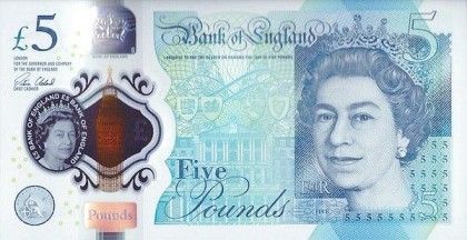 British Pound Sterling (GBP) Note