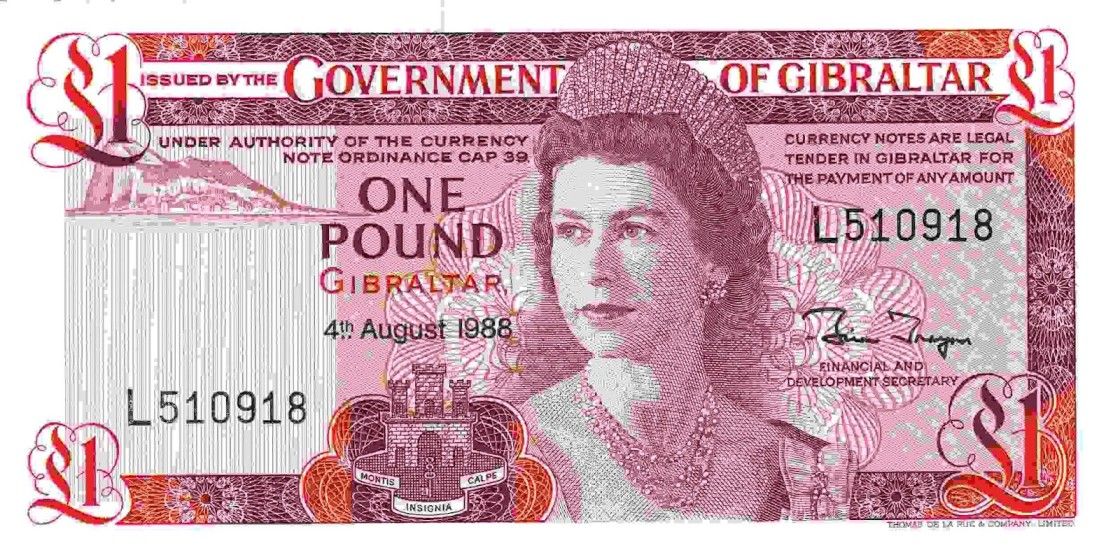 Gibraltar Pound (GIP) Note
