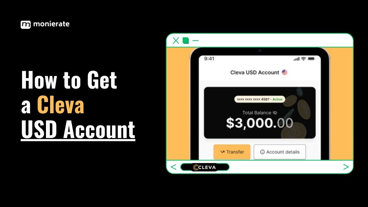 How to get a Cleve USD Account