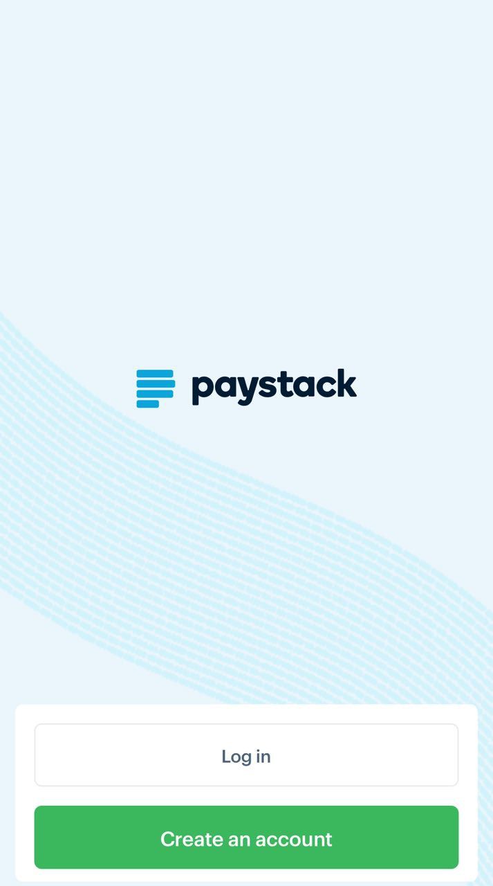 Paystack Review - Paystack Login Screen