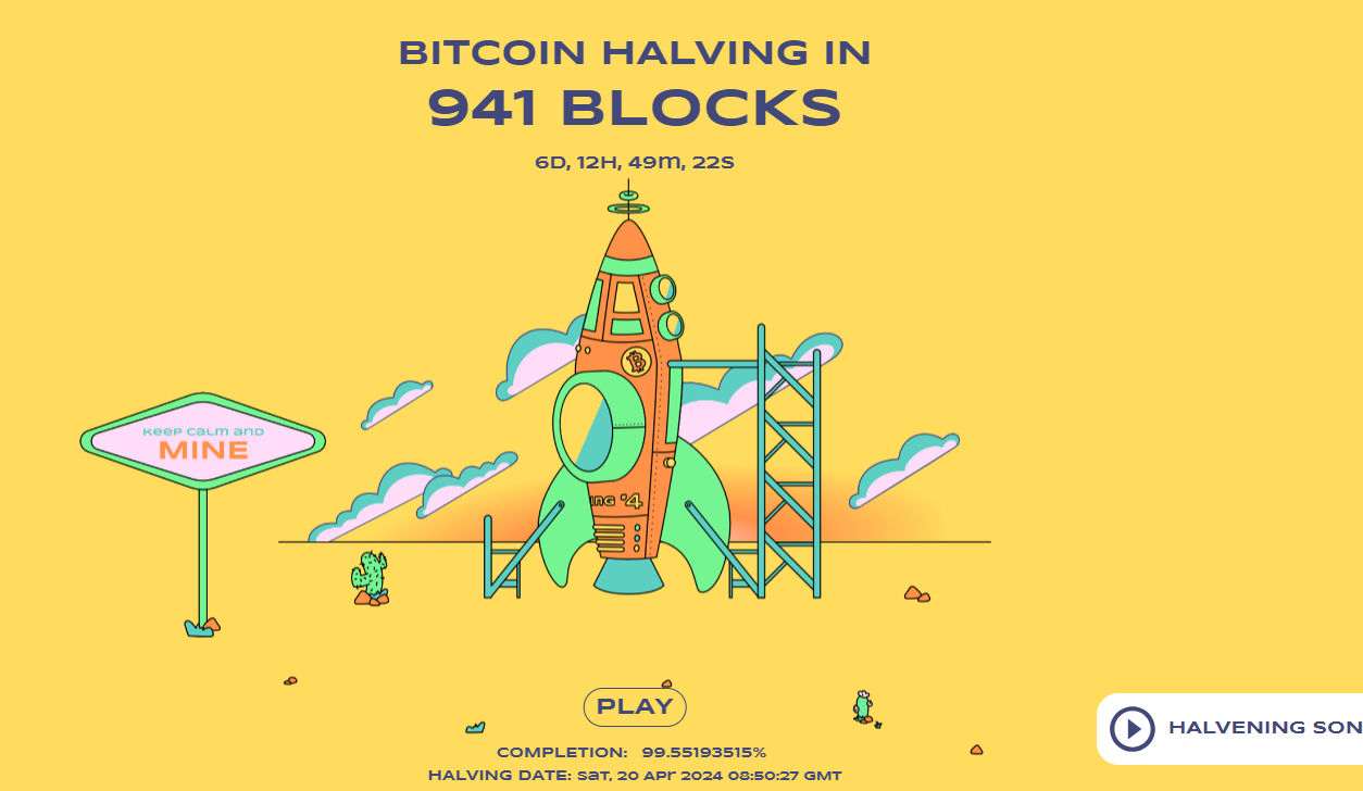 Bitcoin Halving Countdown