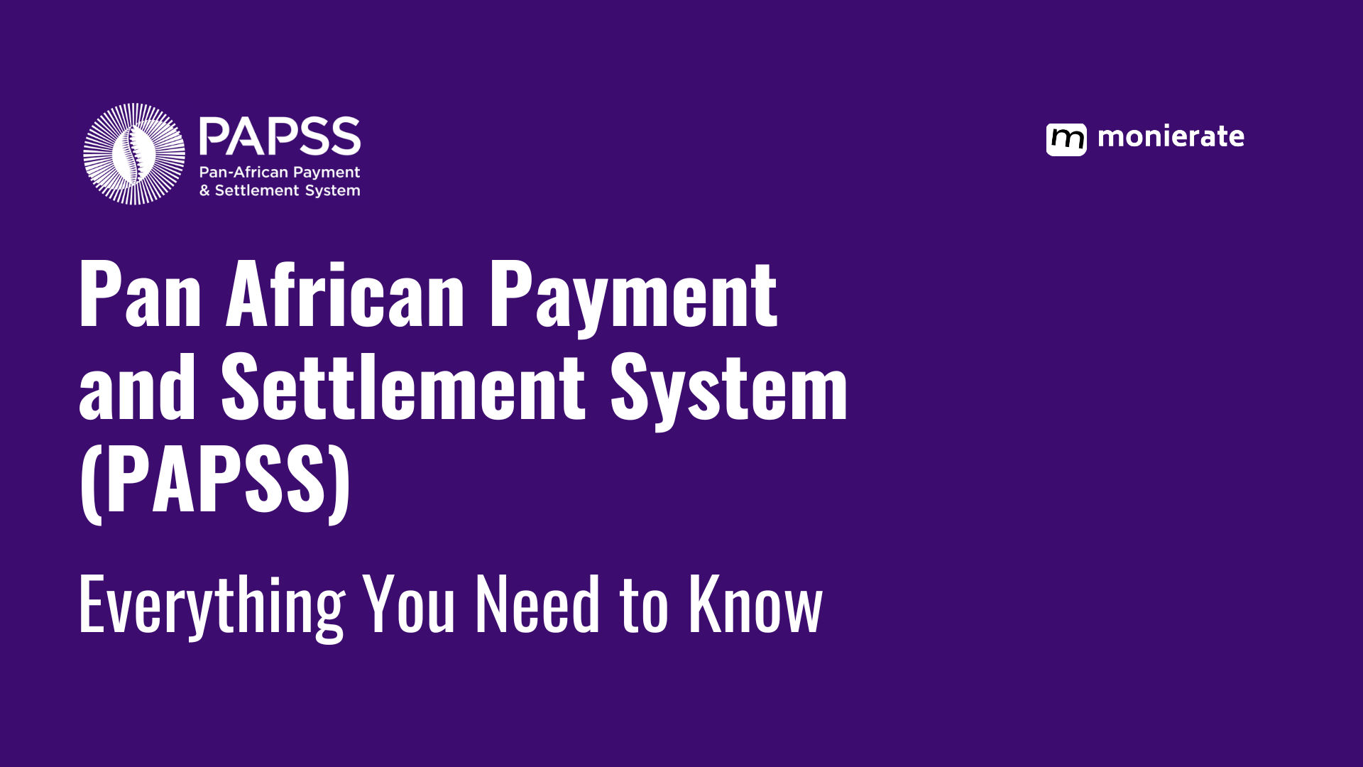 Pan African Payment and Settlement System