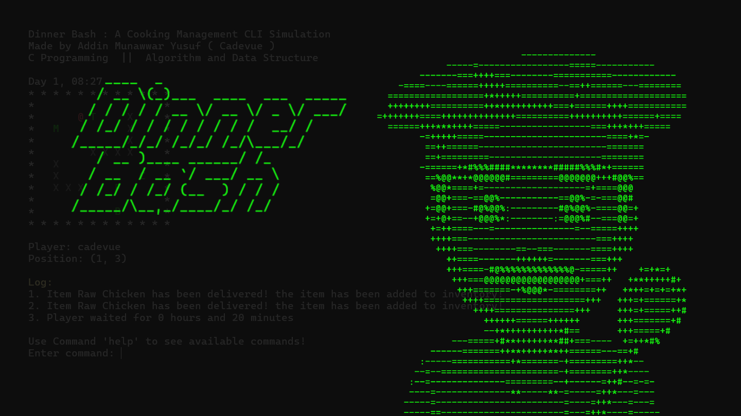 Dinner Bash Poster