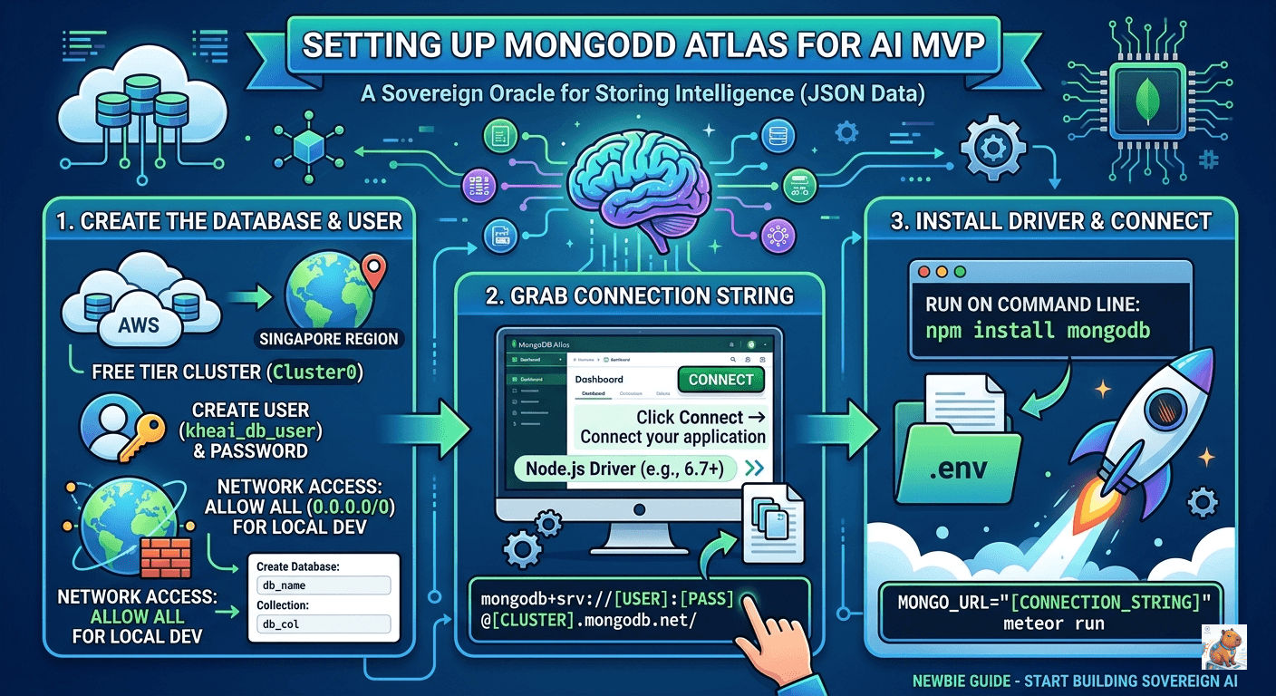 Building a Sovereign Oracle: The Complete Guide to MongoDB Atlas for kheAI