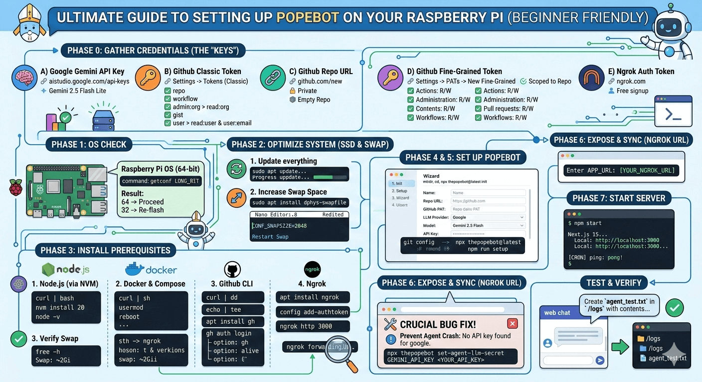 The Absolute Beginner’s Guide to Setting Up PopeBot on a Raspberry Pi