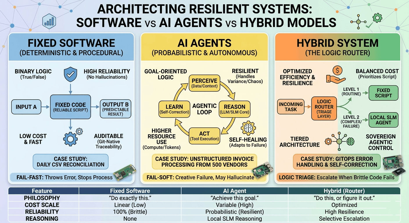 Software vs AI Agent, and the Hybrid Future