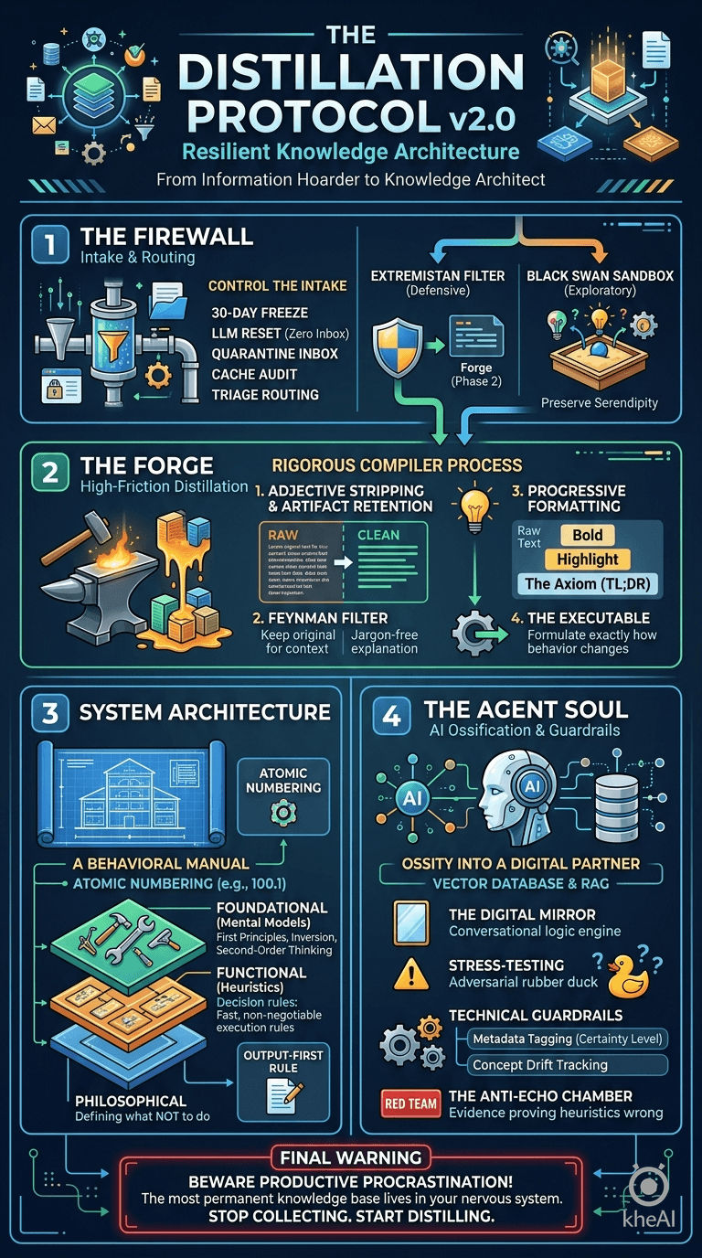 The Distillation Protocol: The Resilient Knowledge Architecture