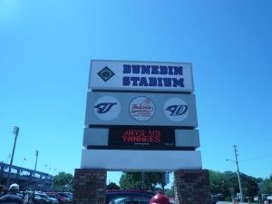 Dunedin Stadium Sign Dunedin Stadium Sign