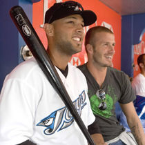 Alex Rios David Beckham Alex Rios David Beckham
