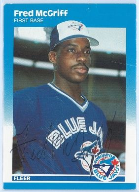 fred mcgriff autograph