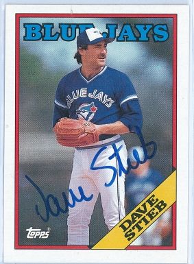 dave stieb autograph