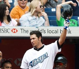JP Arencibia Receives Johnny Bench Comp