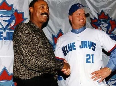 Roger Clemens as a Blue Jay