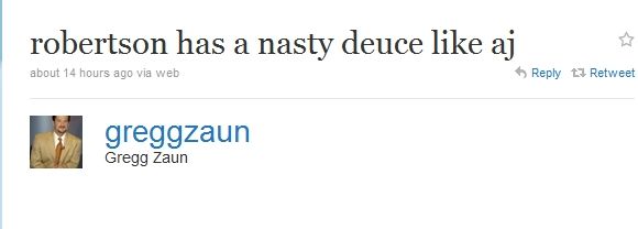 gregg zaun twitter