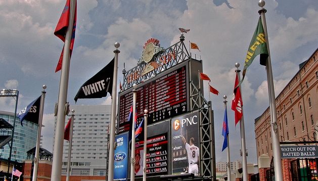 Camden Yards Flag Court