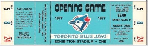 Toronto Blue Jays Opening Game