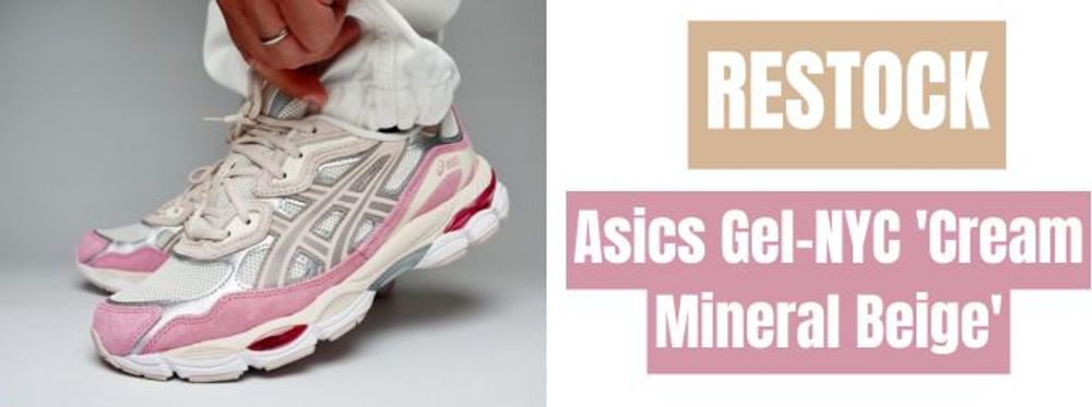 Asics Gel Nyc Cream Mineral Beige 1203a383 104
