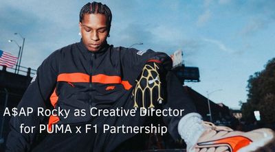PUMA x F1 Partnership Welcomes A$AP Rocky as Creative Director PUMA x F1 Partnership Welcomes A$AP Rocky as Creative Director