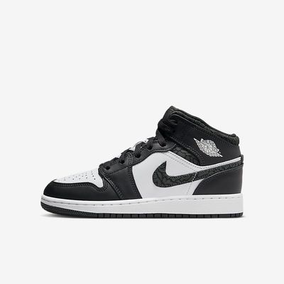 Air Jordan 1 GS Mid SE 'Panda Elephant' FB9909-001 Air Jordan 1 GS Mid SE 'Panda Elephant' FB9909-001