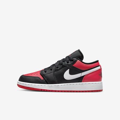 Air Jordan 1 Low GS 'Alternate Bred Toe' 553560-066 Air Jordan 1 Low GS 'Alternate Bred Toe' 553560-066