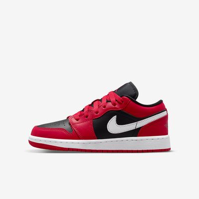 Air Jordan 1 Low GS 'Black Very Berry' 553560-061 Air Jordan 1 Low GS 'Black Very Berry' 553560-061