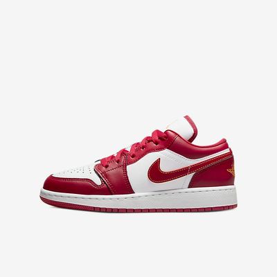 Air Jordan 1 Low GS 'Cardinal Red' 553560-607 Air Jordan 1 Low GS 'Cardinal Red' 553560-607