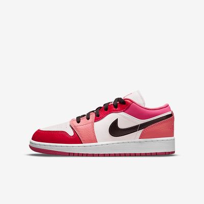 Air Jordan 1 Low GS 'Pinksicle/Rush Pink' 553560-162 Air Jordan 1 Low GS 'Pinksicle/Rush Pink' 553560-162