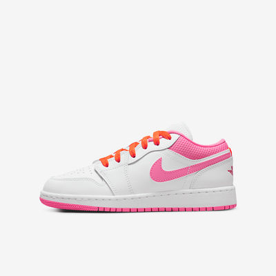 Air Jordan 1 Low GS 'White Safety Orange Pinksicle' DR9498-168 Air Jordan 1 Low GS 'White Safety Orange Pinksicle' DR9498-168