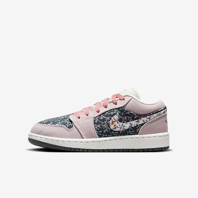 Air Jordan 1 Low SE GS 'Canvas Floral' FJ3445-001 Air Jordan 1 Low SE GS 'Canvas Floral' FJ3445-001