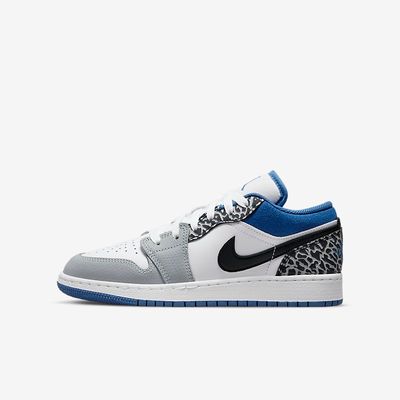 Air Jordan 1 Low SE GS 'True Blue' DQ2514-140 Air Jordan 1 Low SE GS 'True Blue' DQ2514-140
