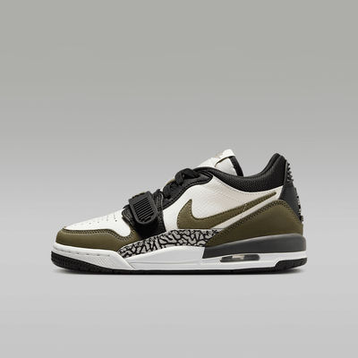 Air Jordan Legacy 312 Low GS 'Sail Medium Olive' CD9054-120 Air Jordan Legacy 312 Low GS 'Sail Medium Olive' CD9054-120