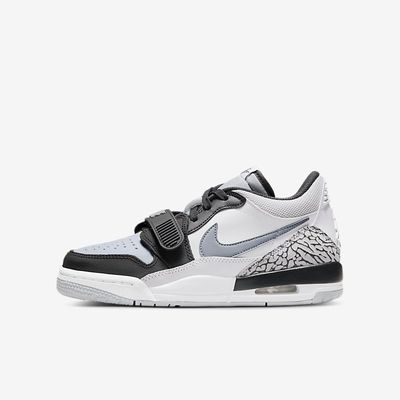 Air Jordan Legacy 312 Low GS 'White Wolf Grey Black' CD9054-105 Air Jordan Legacy 312 Low GS 'White Wolf Grey Black' CD9054-105