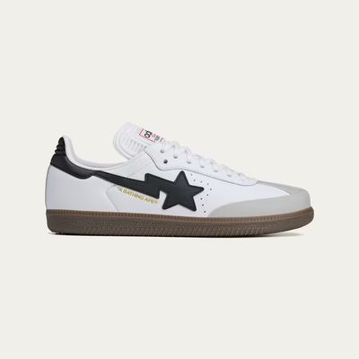 BAPE x adidas Originals Samba 'Cloud White' JR9245 BAPE x adidas Originals Samba 'Cloud White' JR9245