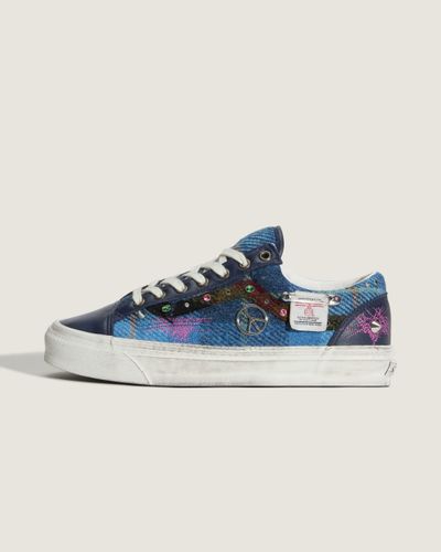 Harris Tweed x Vans Premium Old Skool 36 'Blue' VN000E8VBIP