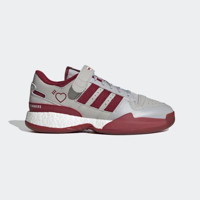 Human Made x adidas Forum Boost Low 'Grey Two Collegiate Burgundy' S42977 Human Made x adidas Forum Boost Low 'Grey Two Collegiate Burgundy' S42977