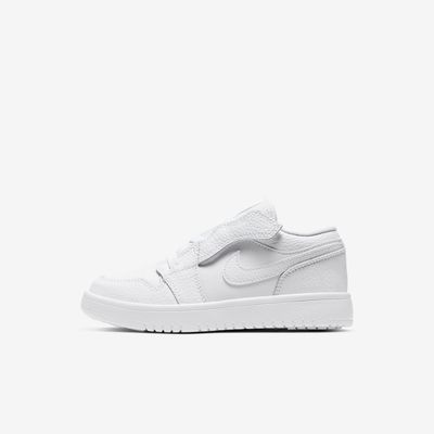 Jordan 1 Low Alt PS 'Triple White' BQ6066-130 Jordan 1 Low Alt PS 'Triple White' BQ6066-130
