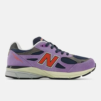 New Balance 990v3 GS MADE in USA 'Raw Amethyst' GC990TD3 New Balance 990v3 GS MADE in USA 'Raw Amethyst' GC990TD3
